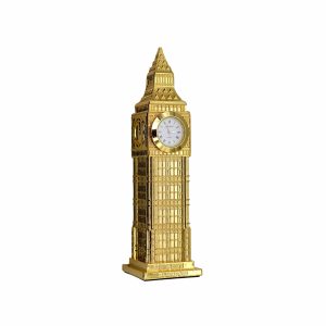 Big Ben Clock London Heavy Metal 15cm Working Clock