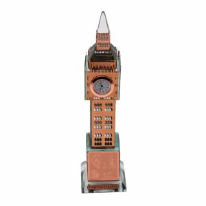 Crystal Big Ben with Clock & Light (Large)