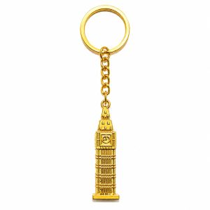 Big Ben Keyring- Gold
